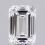 2.56 Carat D VVS2 Emerald Lab Diamond