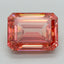 13.52 Carat Red SI1 Emerald Diamond