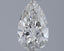 0.81 Carat H IF Pear Diamond