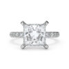 1396 Princess cut engagement ring