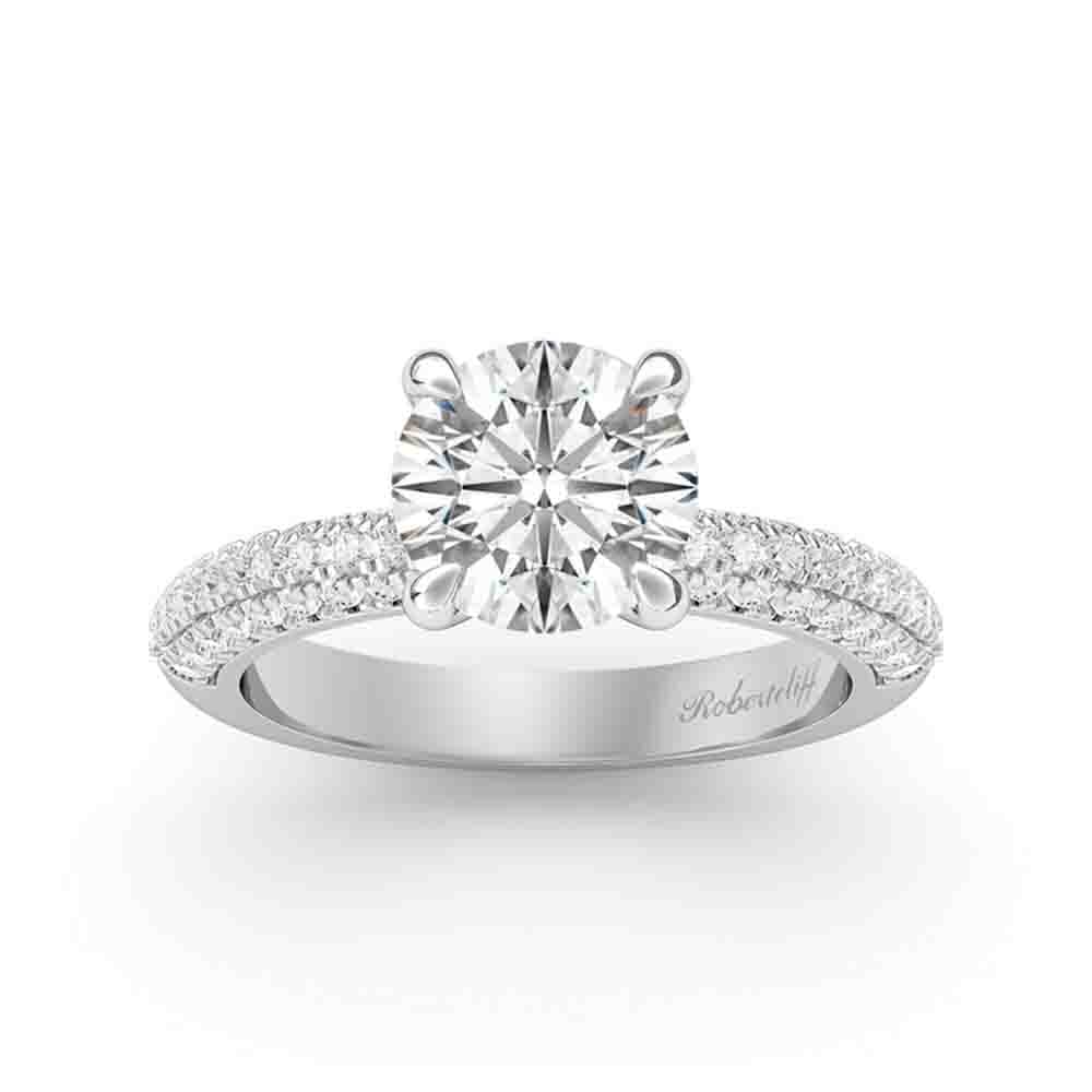 Four-Claw Diamond Ring