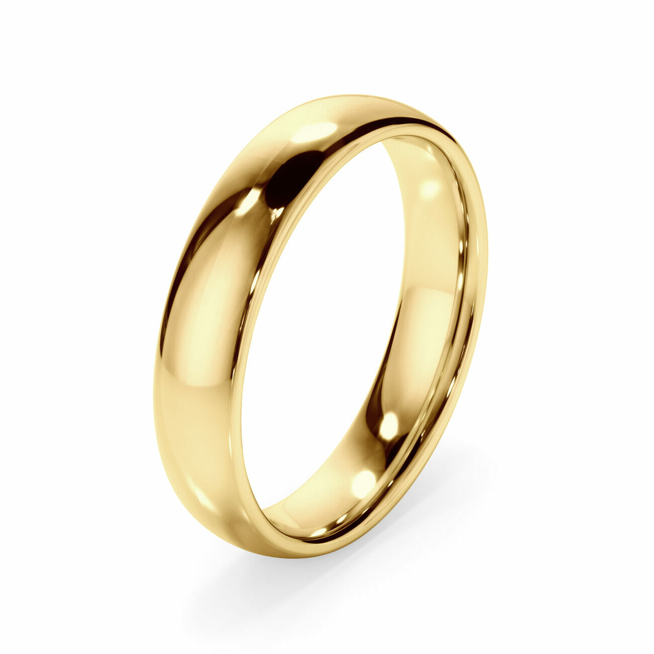 5mm Polished Mens Wedding Ring
