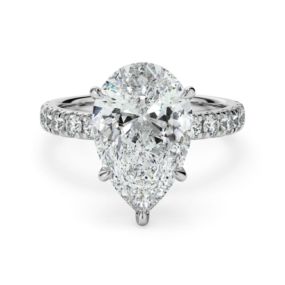 Pear Cut Engagement Ring