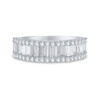 Diamond baguette dress ring